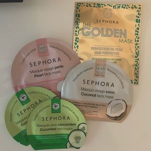 Assorted Sephora Facial Masks